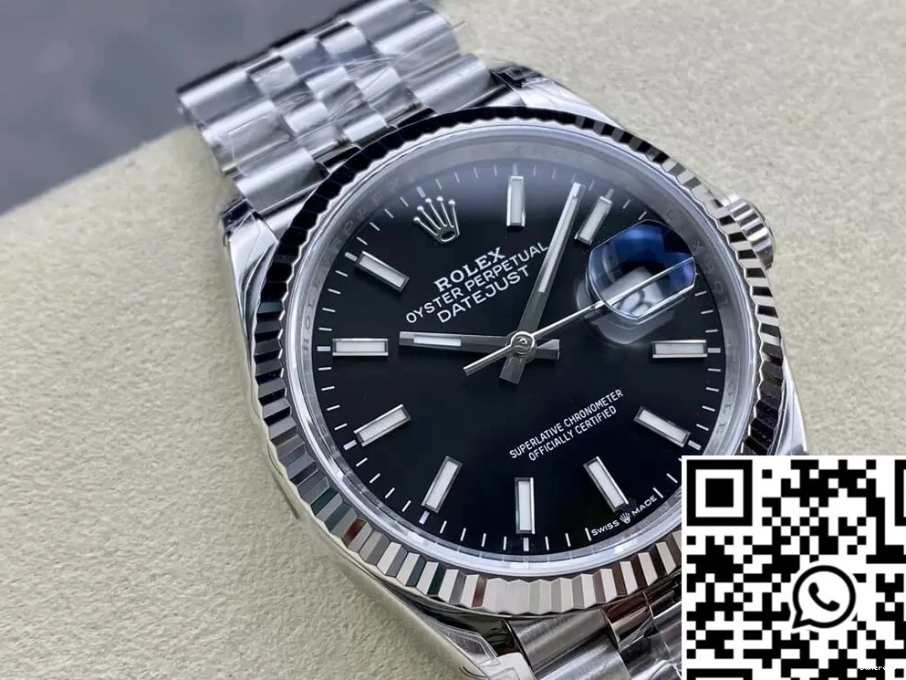 Stainless VS 36MM Steel Factory Rolex M126234-0015 Datejust 687 Vibrant 0707